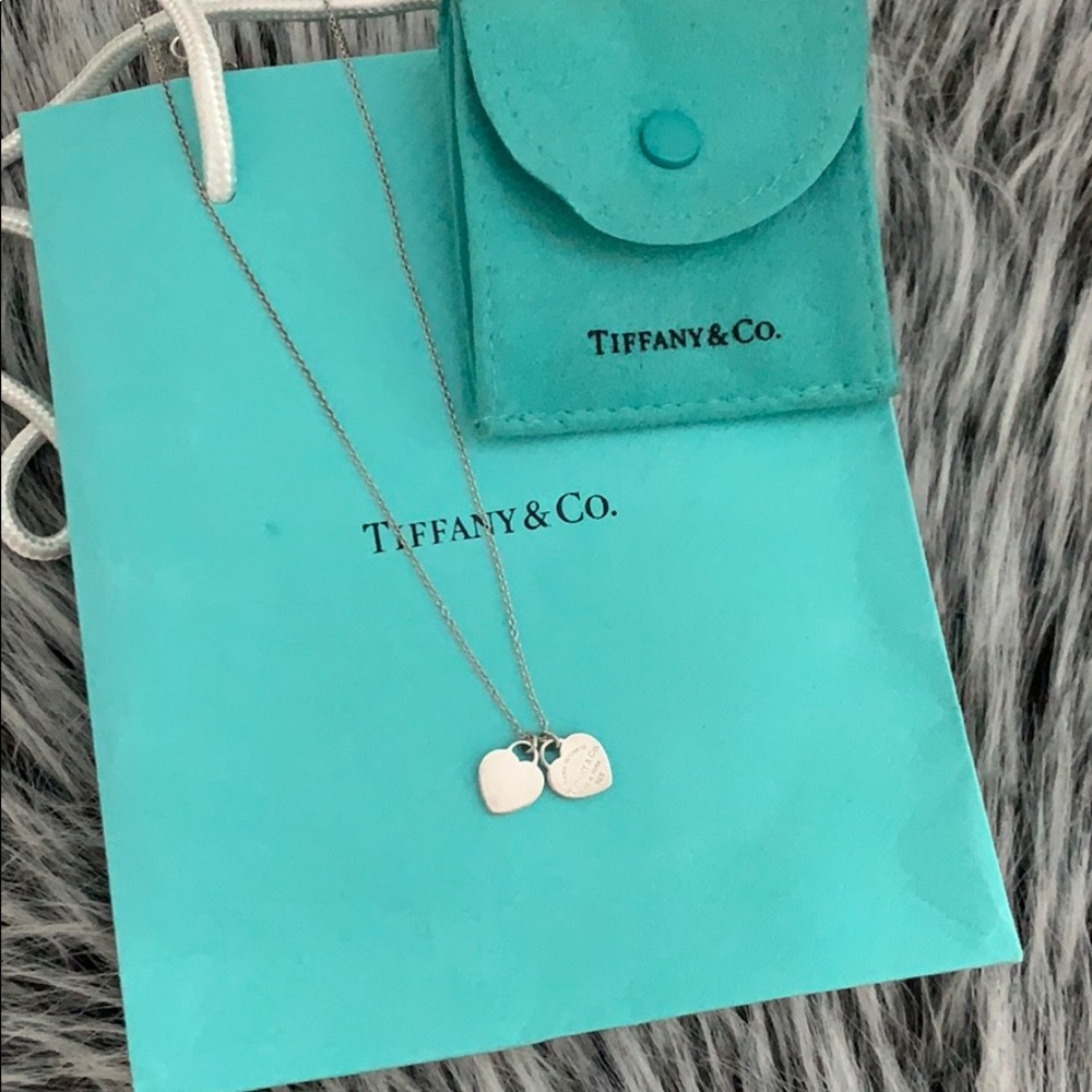 Tiffany & Co heart necklace.